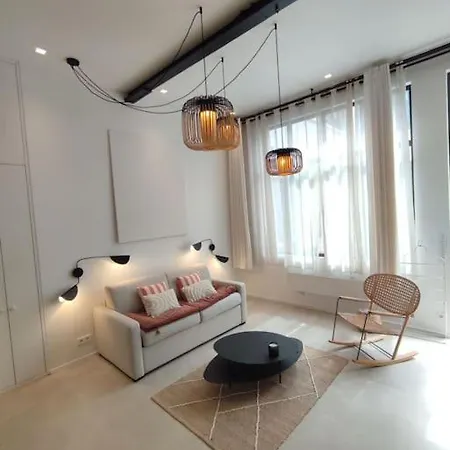 Charmant Loft Avec Terrasse A ! Lägenhet *